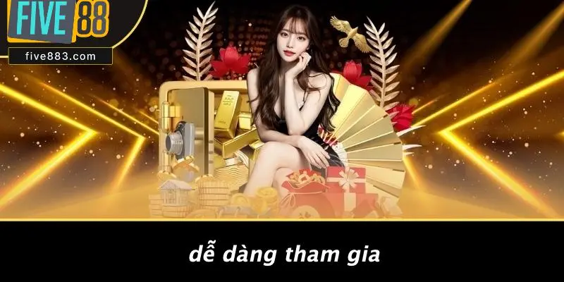 FIVE88 TẶNG 88K: NHẬN ƯU ĐÃI ĐỘC QUYỀN NGAY HÔM NAY 3 Dễ Dàng Tham Gia