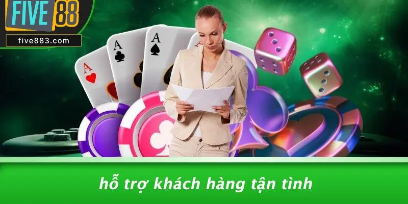TÀI XỈU FIVE88: TRÒ CHƠI KỲ DIỆU TẠI CASINO TRỰC TUYẾN 4 Hỗ Trợ Khách Hàng Tận Tình